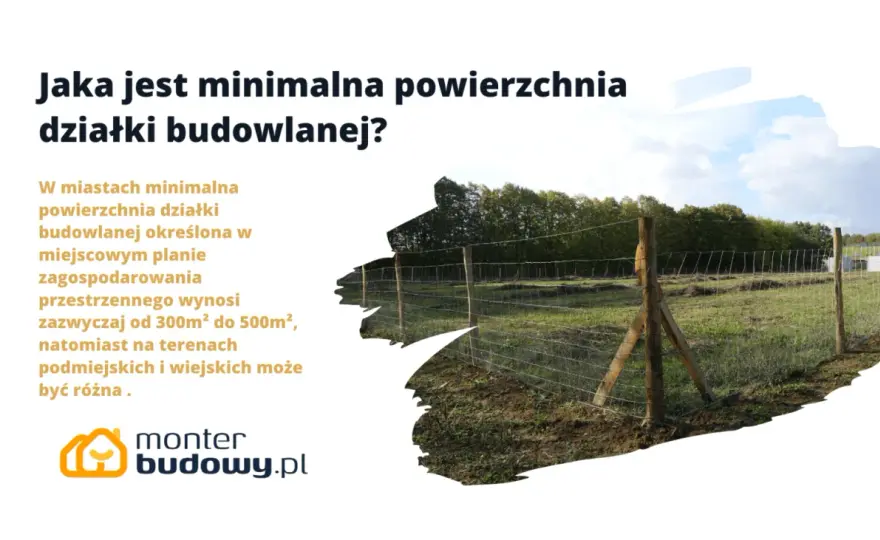 Minimalna wielkość działki budowlanej na wsi - co sprawdzić