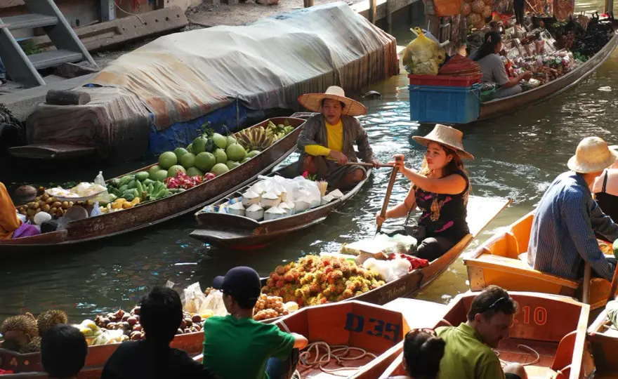 Schwimmende Märkte Thailand - Welcher lohnt sich wirklich?