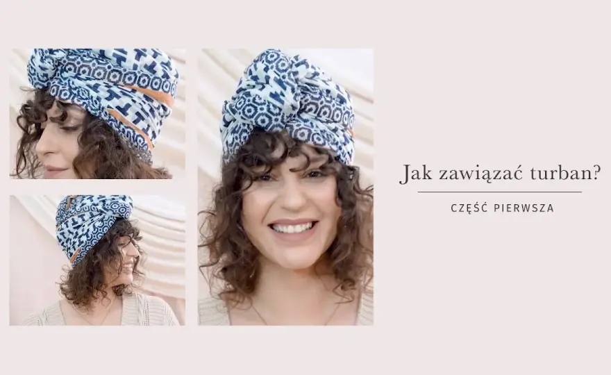 Jak zrobić turban z szalika - proste kroki, które zaskoczą każdego
