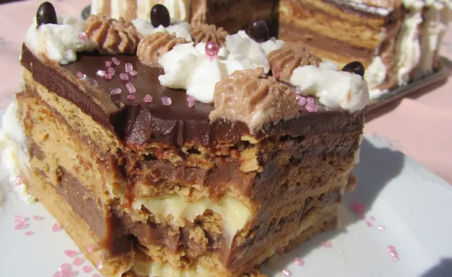 Tarta de galletas de la abuela: Receta perfecta y sin errores