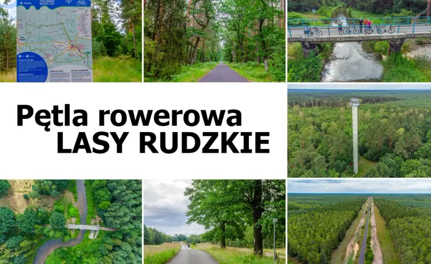 Lasy Rudzkie - Rowerem i pieszo. Jak zaplanować wycieczkę?