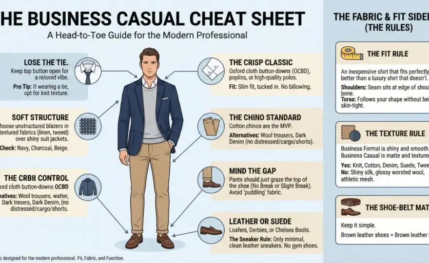 Business Casual - Dein Guide für den perfekten Look im Büro