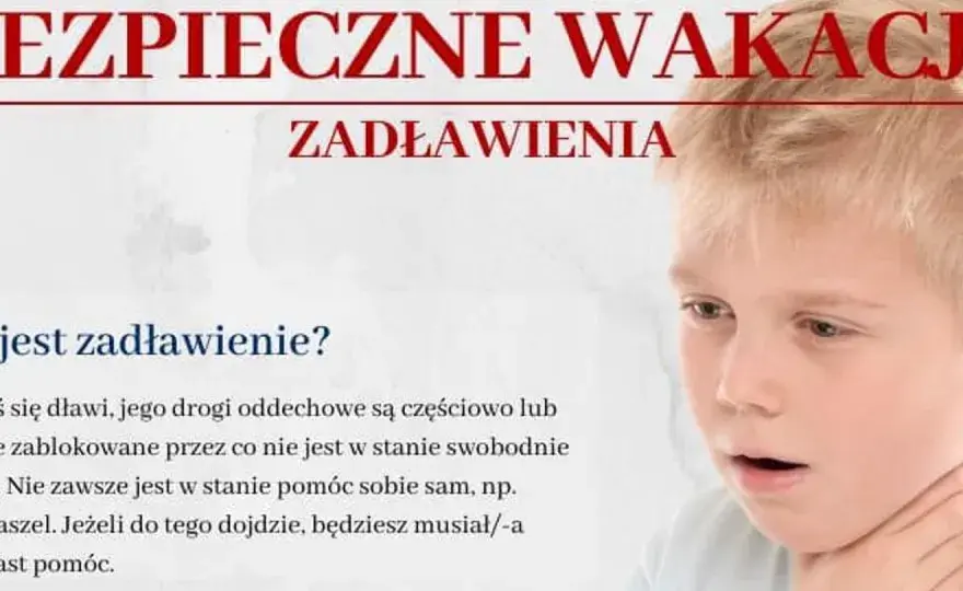 Pierwsza pomoc przy zadławieniu - Jak ratować dorosłego i dziecko?