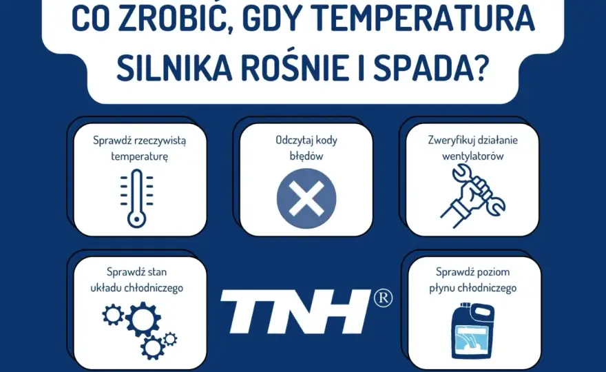Temperatura silnika - jaka jest prawidłowa? Uniknij awarii!