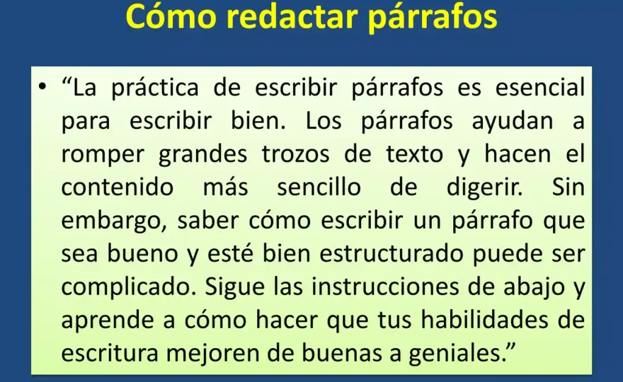 Qué es un Párrafo - Guía para Escribir y Entender