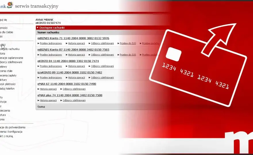 Przelew z karty kredytowej mBank: Instrukcja. Poznaj ukryte koszty!