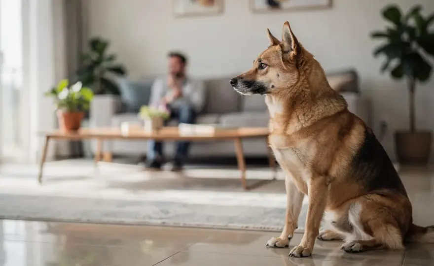 Chien collant - Pourquoi ce changement et comment l'aider?