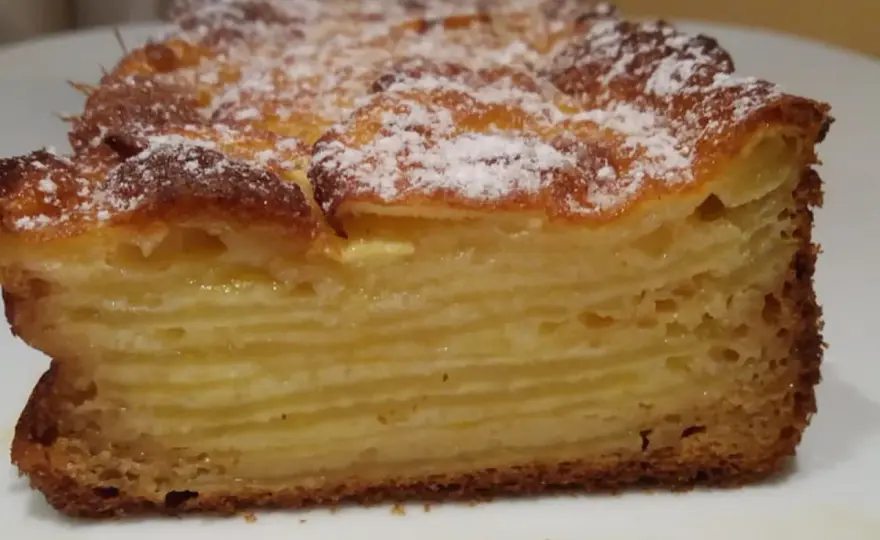 Gâteau invisible aux pommes - Le secret d'une légèreté parfaite