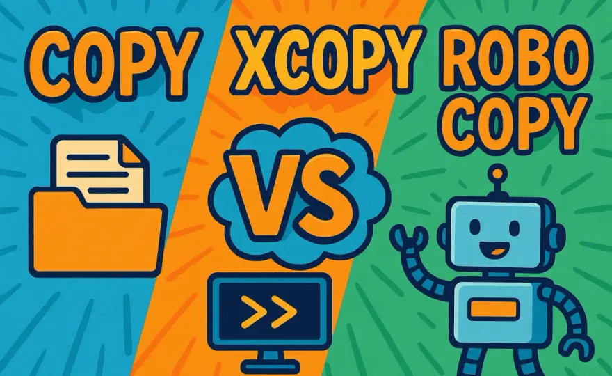 Xcopy vs. Robocopy - Welches Tool ist besser für Ihre Daten?