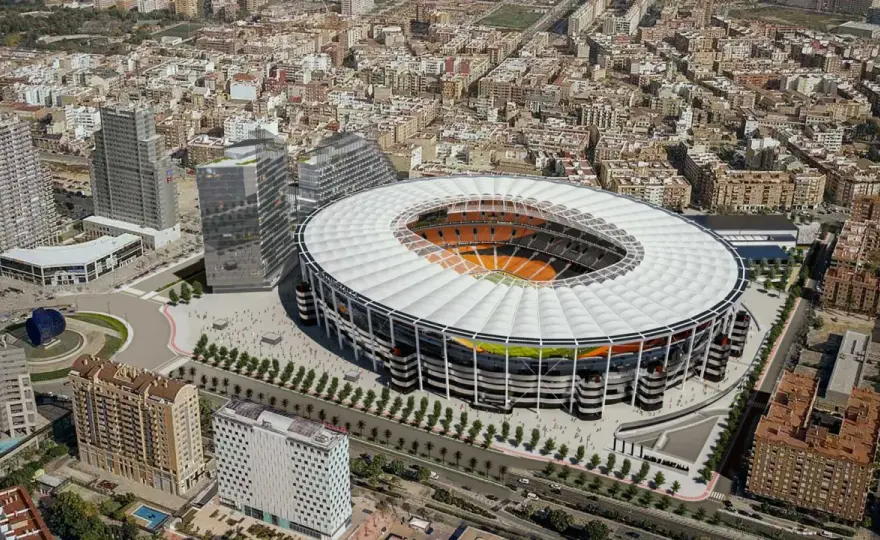 Mestalla i Nou Mestalla - stadion Valencii CF dziś i jutro