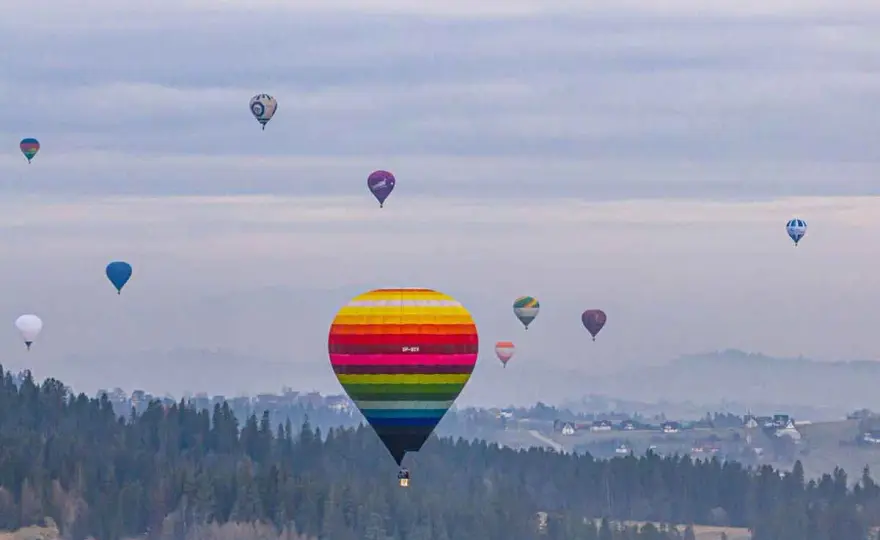 Balony w Nowym Targu - Festiwal 2026, ceny i planowanie lotu