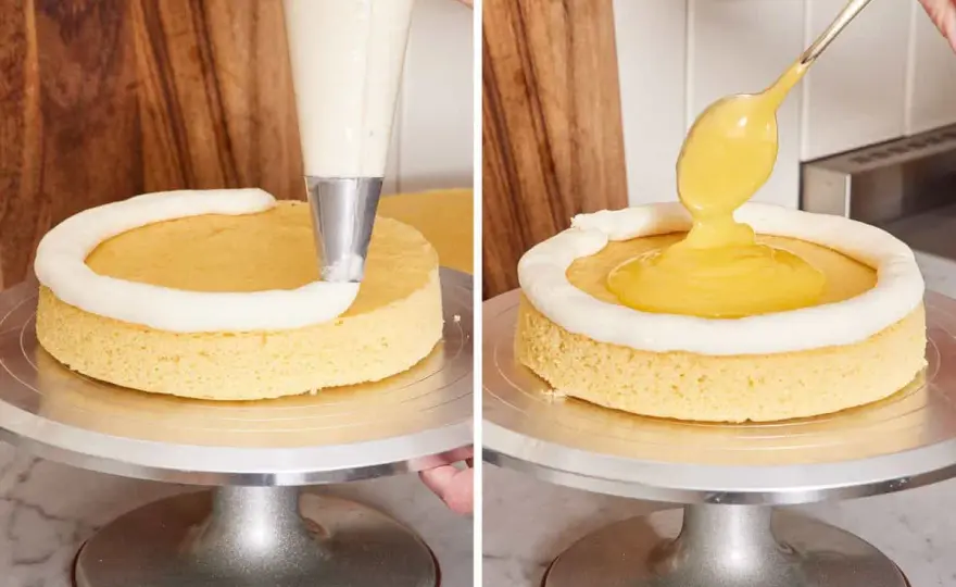 Gâteau décoré parfait - Stabilité, esthétique et service facile
