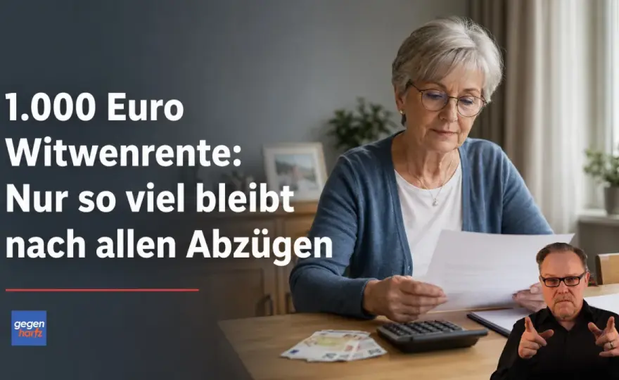 Witwenrente berechnen - was bleibt wirklich übrig?