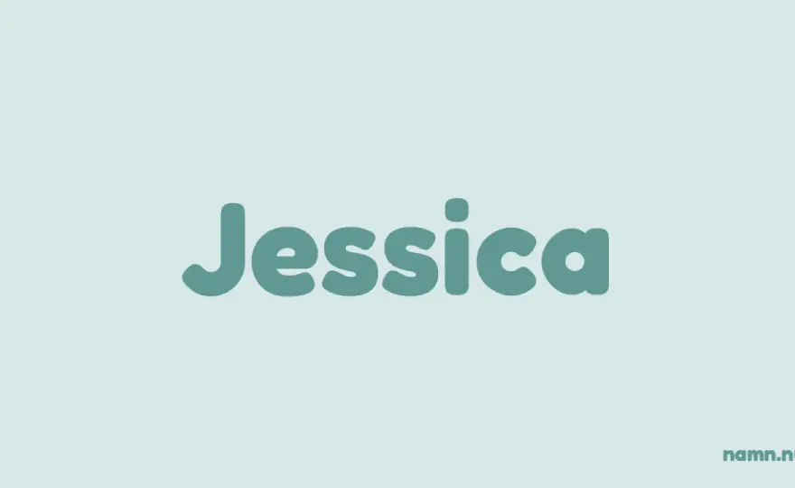 Jessica på vita duken - vilka namn dominerar?