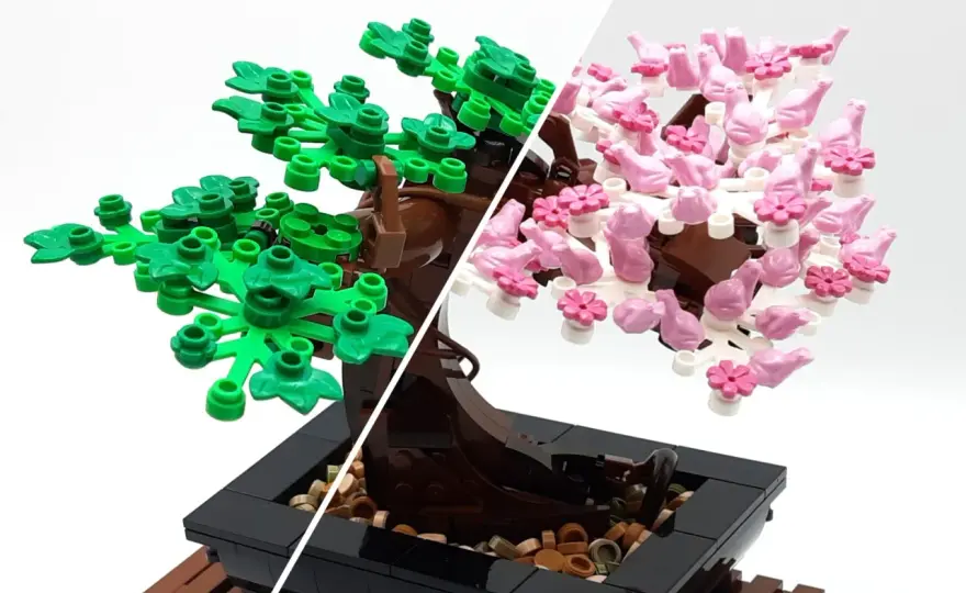 LEGO Bonsai Anleitung - so gelingt der ruhige Aufbau