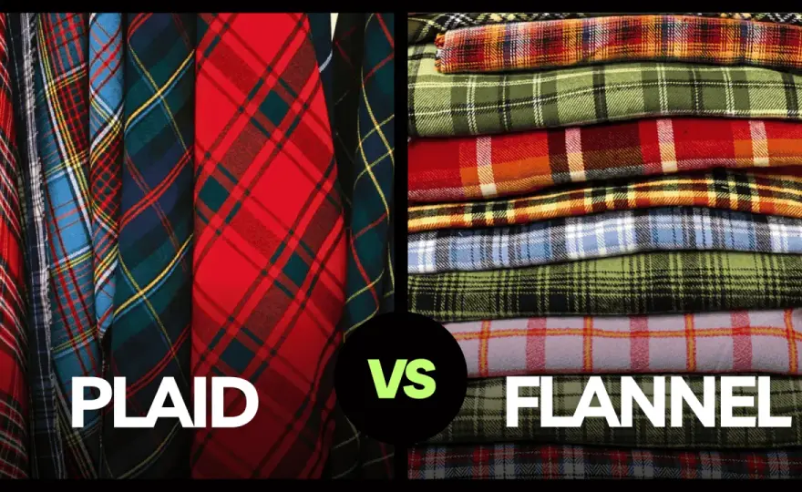 Flannel vs. Plaid - What's the Real Difference?