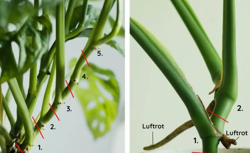 Monstera stickling - Rotning, skötsel & undvik misstag