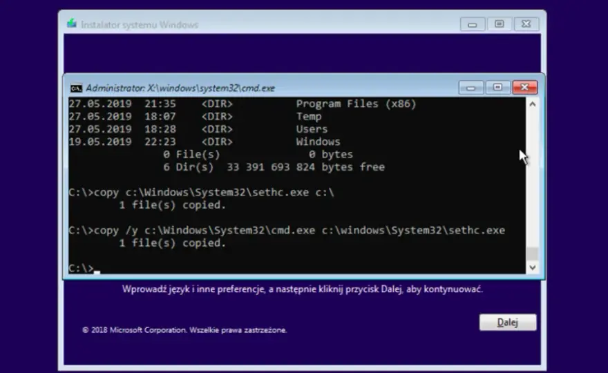 Jak złamać hasło administratora Windows 10 i odzyskać dostęp do komputera