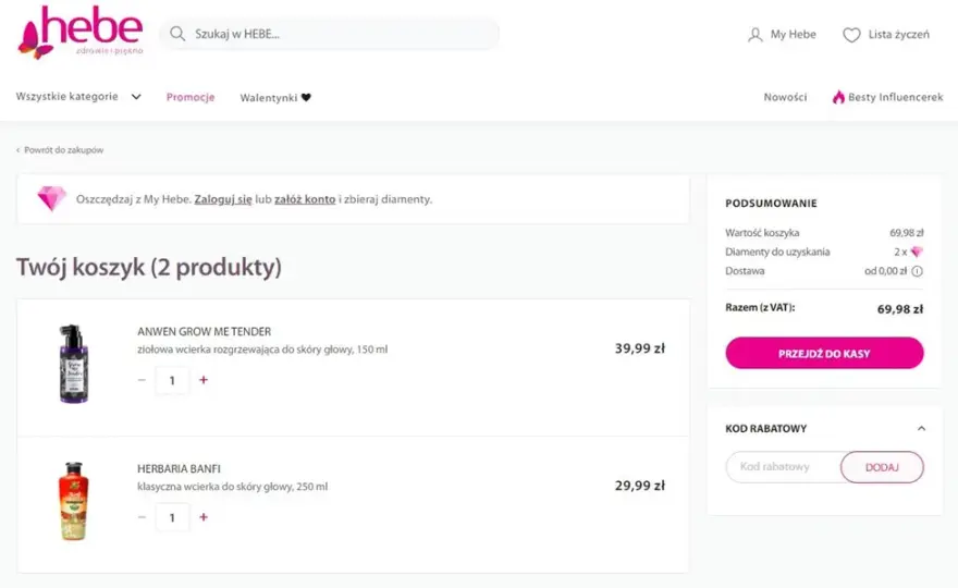 Do kiedy promocje w Hebe? Sprawdź daty i planuj zakupy!