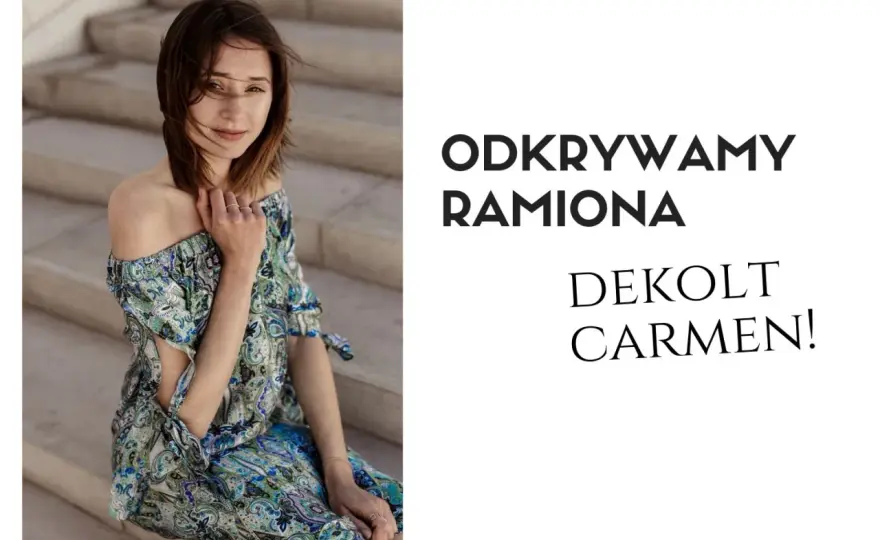 Dekolt carmen - Jak nosić, by zachwycał?