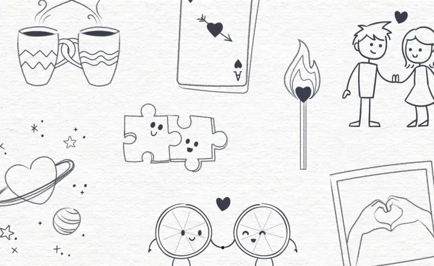 Dibujos de amor fáciles - Ideas y paso a paso para todos