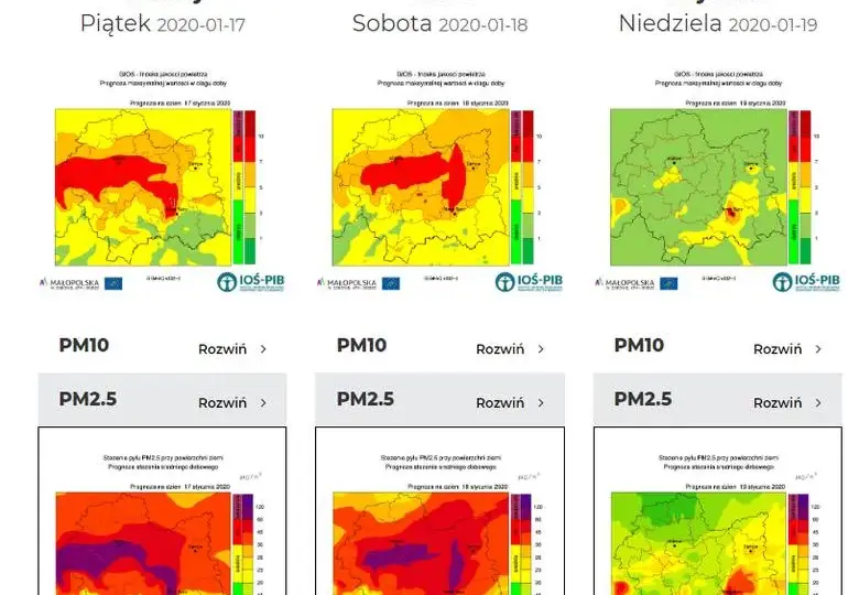 Kraków: Smog dzisiaj? Sprawdź jakość powietrza i co robić!