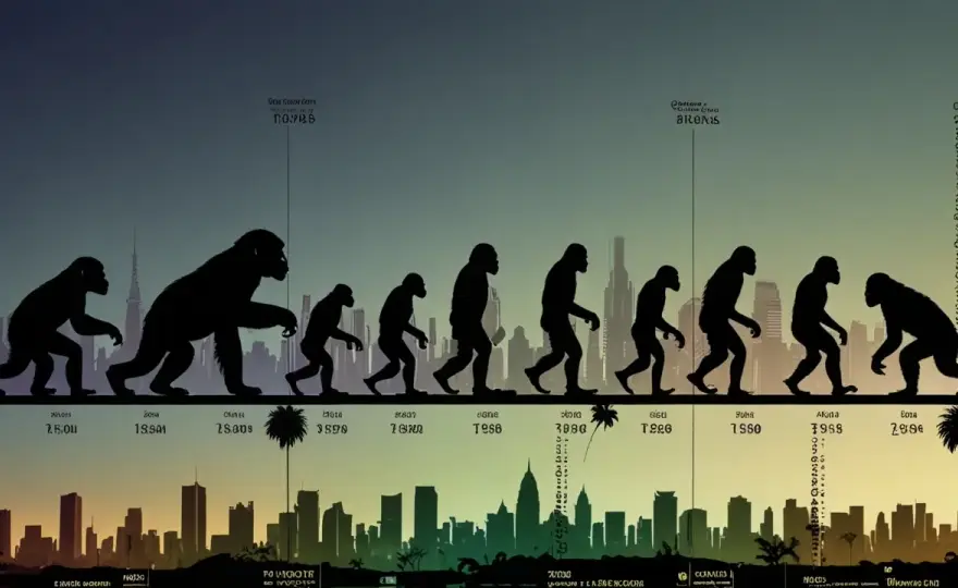 Ewolucja człowieka: 9 kluczowych etapów od małpy do homo sapiens