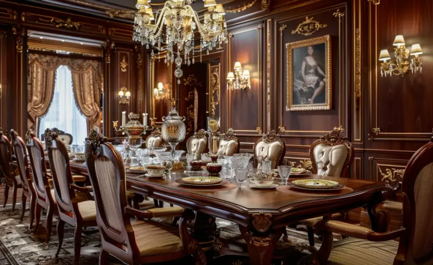 Zestawy stołowe w stylu antycznym: Elegancja na Twoim przyjęciu