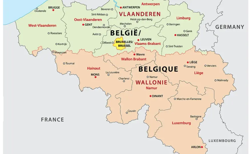 Gdzie dokładnie leży Belgia? Położenie, sąsiedzi i geografia w pigułce