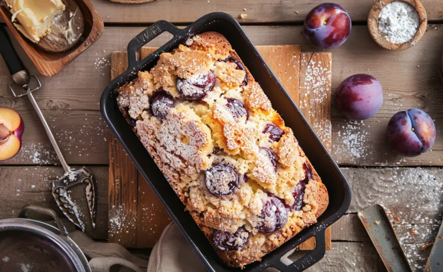 Drożdżowe ze śliwkami: przepis na wyjątkowo aromatyczne wypieki