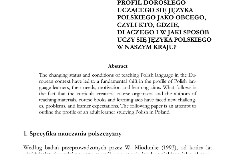 W jakim kraju uczy się polskiego? Odkryj najlepsze miejsca na naukę