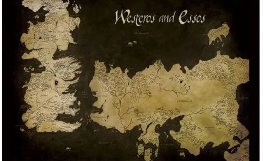  Mapa Świata Gry o Tron - Zobacz Pełną Mapę Westeros i Essos z Serialu Gra o Tron