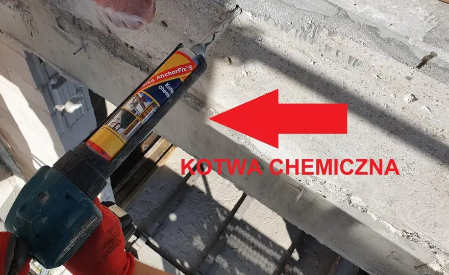 Mała kotwa chemiczna: zastosowanie i montaż w budownictwie