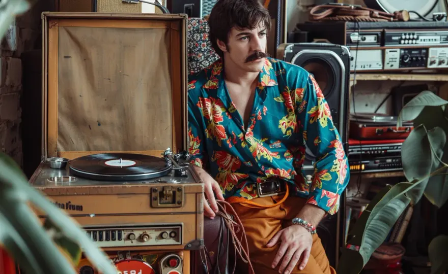 Styl męski lat 70-80: Trendy i wpływ na życie mody męskiej lat 70/80