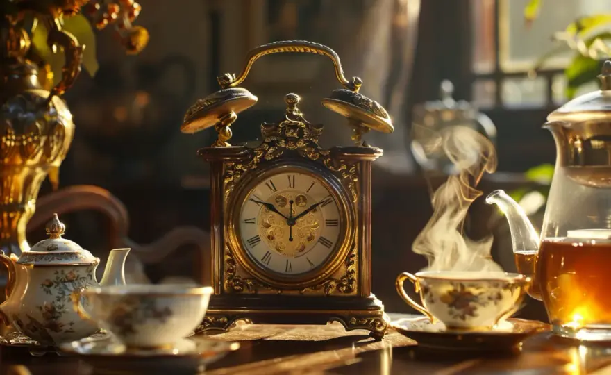 Tea O'Clock: Czy istnieje idealna pora dnia na filiżankę herbaty?