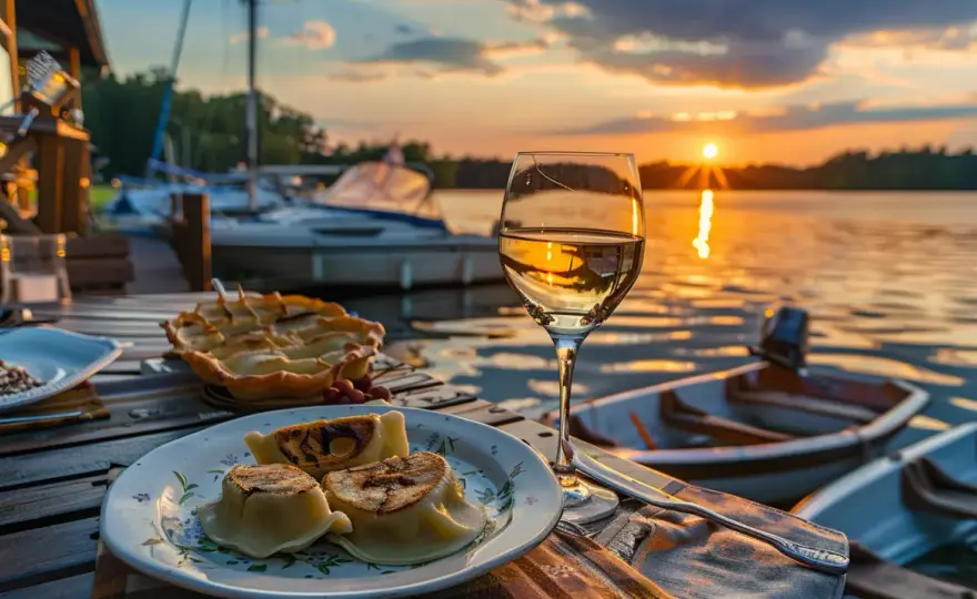 Restauracje i jedzenie w Mikołajkach: gdzie zjeść dobrze nad jeziorem?