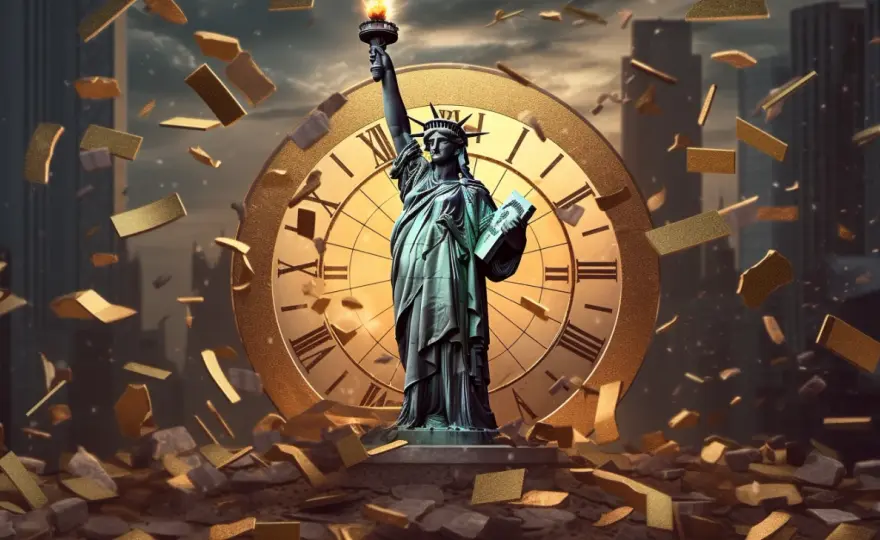 Robert kiyosaki przewiduje koniec imperium usa i kryzys długu: stawiaj na 3 rzeczy