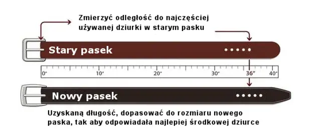 Rozmiar paska damskiego 90 cm - jak zmierzyć i dobrać długość