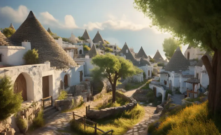 Trulli w Alberobello: unikalne włoskie domy z kamienia