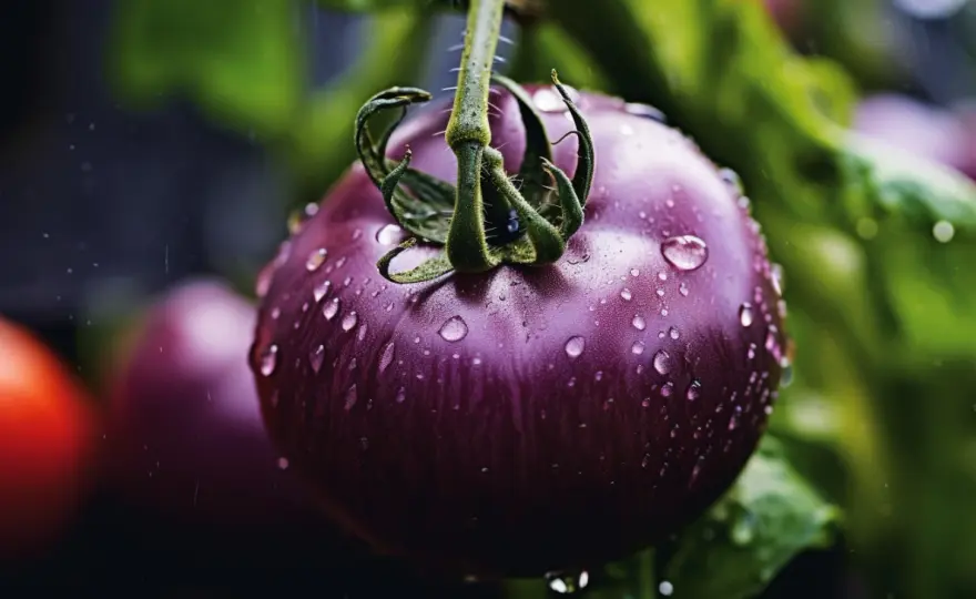 Odkryj Świat Purpurowych Pomidorów - Tajemnice Unikalnej Rośliny
