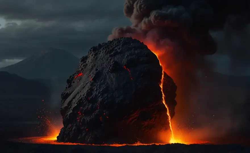 Bomba wulkaniczna: Jak powstaje ten niezwykły twór geologiczny?