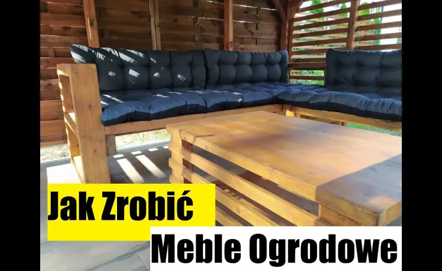 Jak zrobić meble ogrodowe - proste pomysły i materiały do DIY