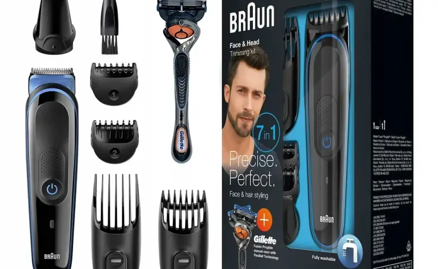 Trymer Braun MGK3040 7w1: Wielofunkcyjny Sprzęt do Pielęgnacji