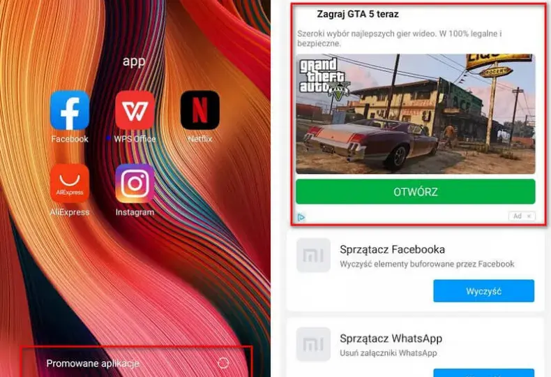 Jak wyłączyć promowane aplikacje - szybki sposób na 3 platformach