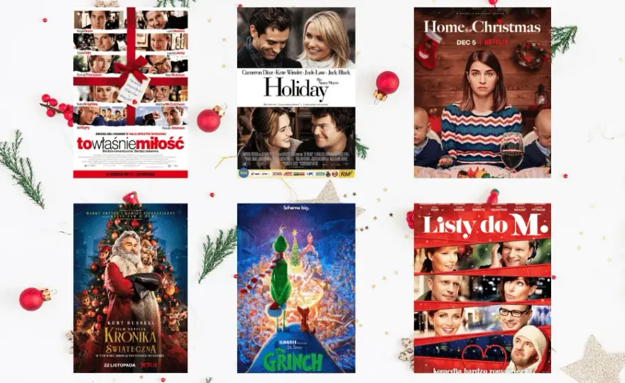 Najlepsze świąteczne filmy: kompletna lista klasyków i nowości