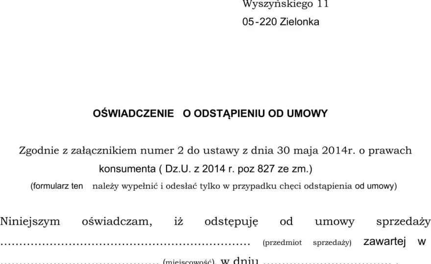 Jak bezpiecznie i bez opłat odstąpić od umowy z Energetyczne Centrum?