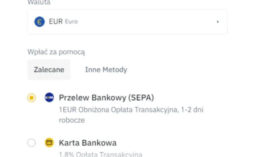 Jak bezpiecznie i szybko wpłacić pieniądze na Binance bez prowizji