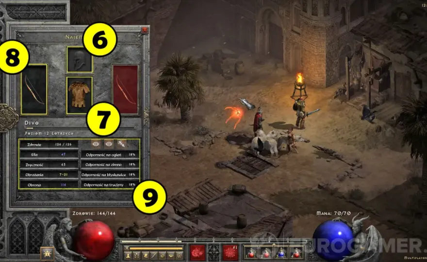Diablo 2 jaki najemnik wybrać, aby uniknąć porażki w grze