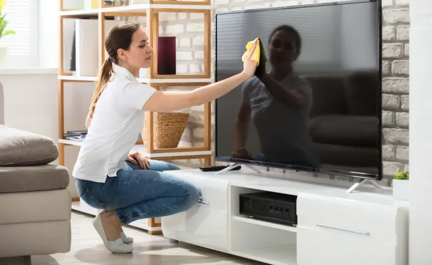 Jak skutecznie czyścić telewizor QLED, aby uniknąć uszkodzeń