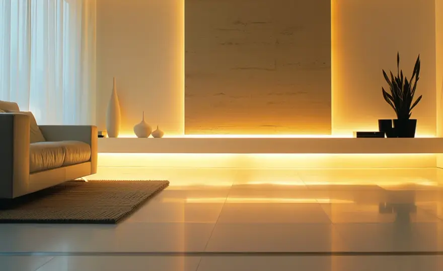 Lampa płaska: Czy lampa płaska pasuje do nowoczesnego wnętrza?